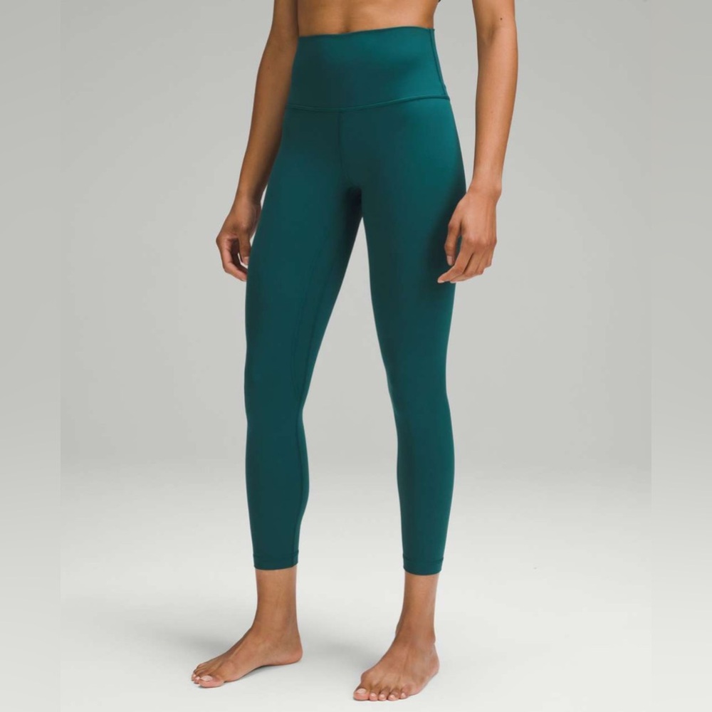 lululemon Align High-Rise Pant 25” (Size 6) in Storm Teal